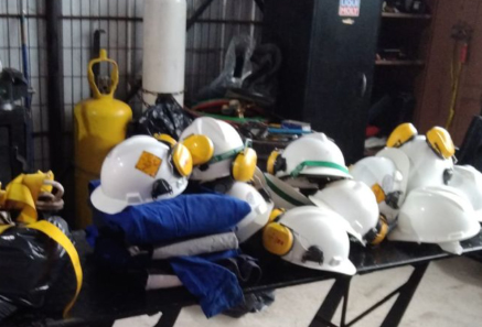 Donation of Safety Equipment and Gear