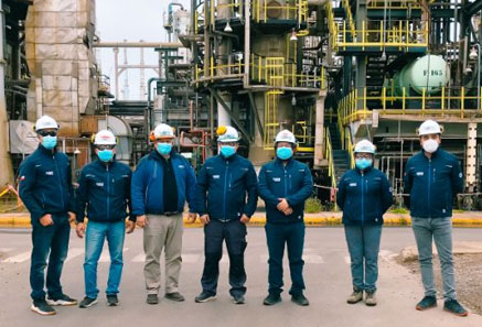 Seguramiento de la calidad unidad Coker ENAP refineria Aconcagua