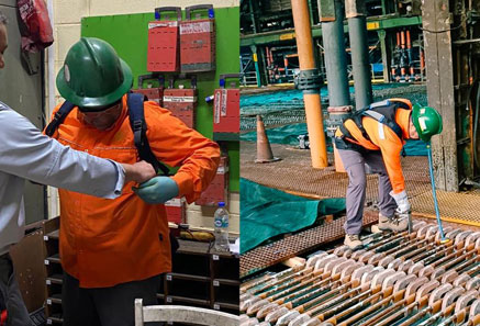 El exoesqueleto fortalece la seguridad y ergonomía en Codelco Salvador